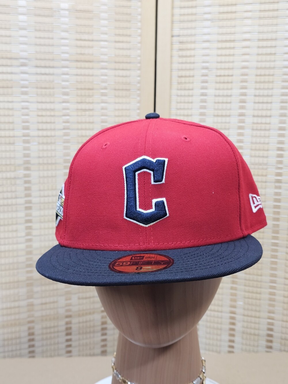 New Era 59FIFTY Cleveland Guardians 2025 Postseason Fitted Hat Size 8